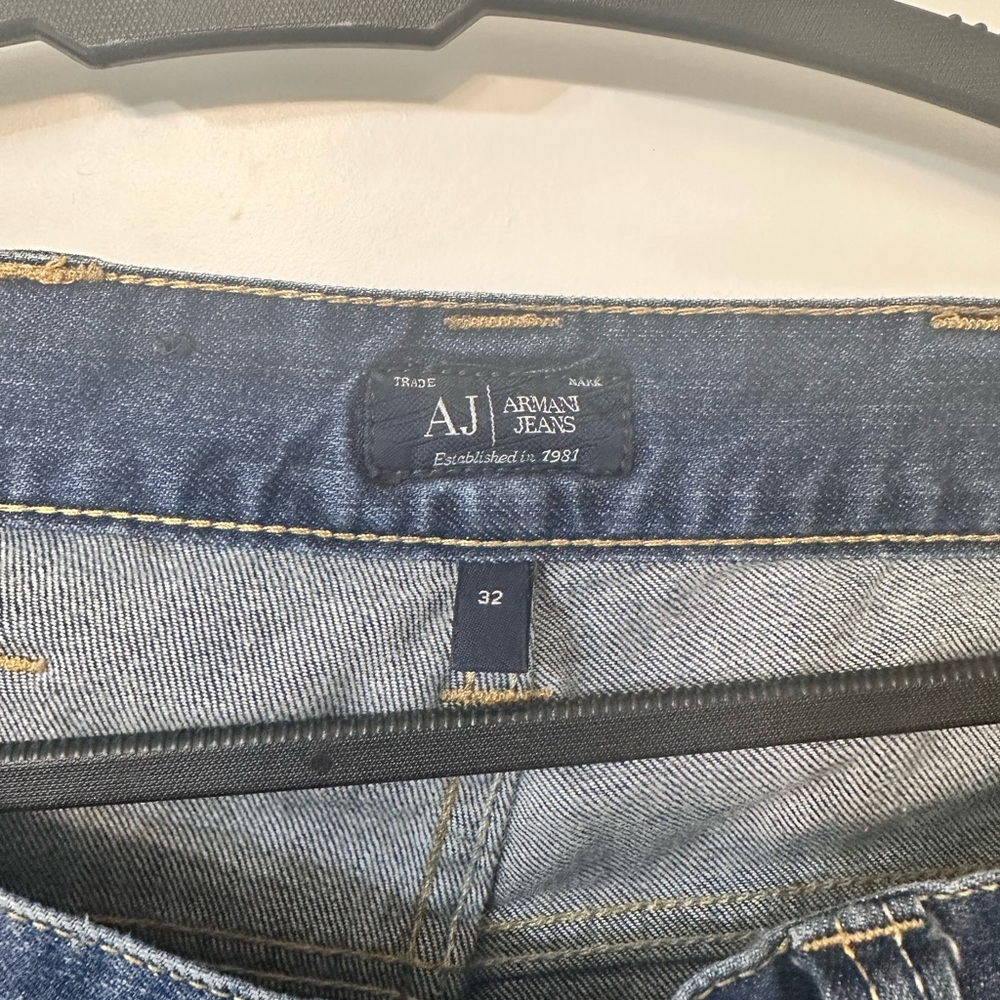 Armani Jeans Classic‎ Blue Denim Jeans - Picture 6 of 6